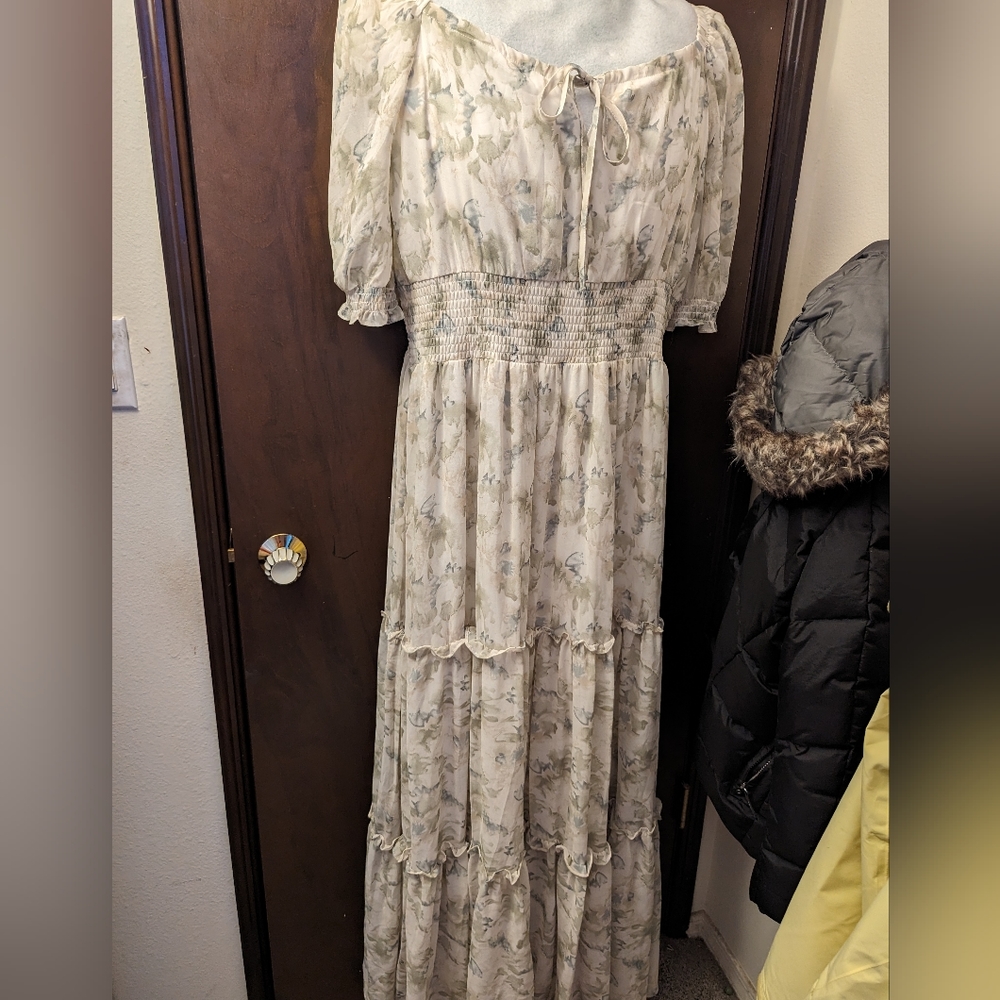 Floor length dress